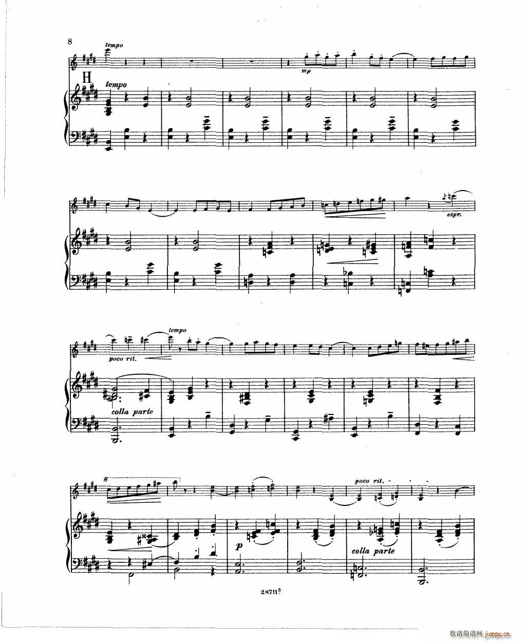 Bowen Humoresque for violin and piano()10