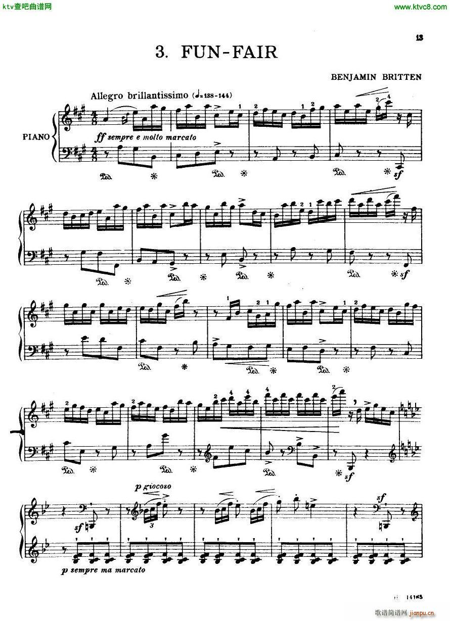 Britten Holiday Diary Op 5()12