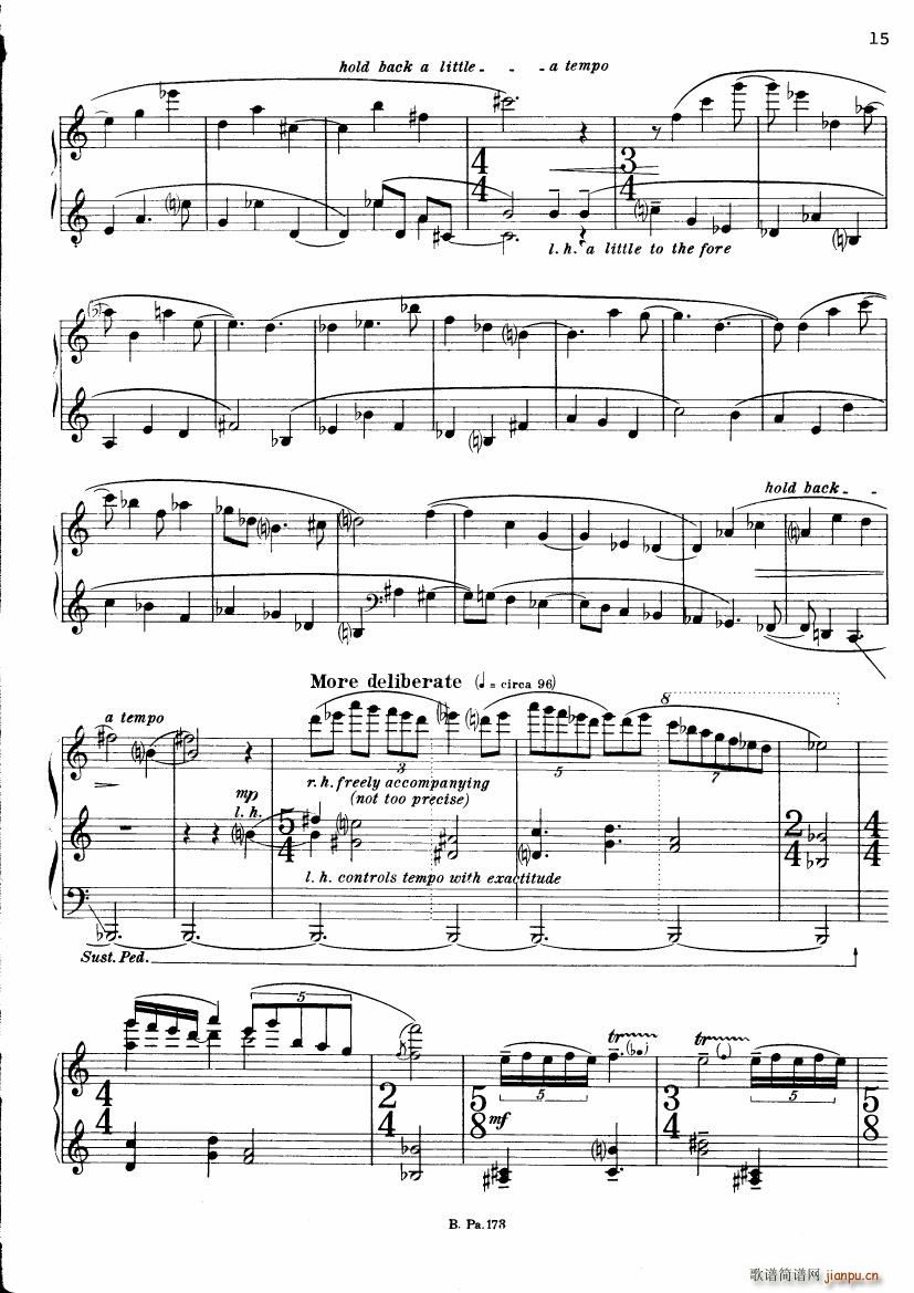 Copland Piano Fantasy()12