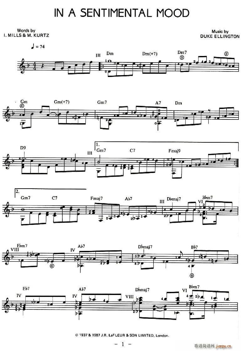 IN A SENTIMENTAL MOOD(ʮּ)1