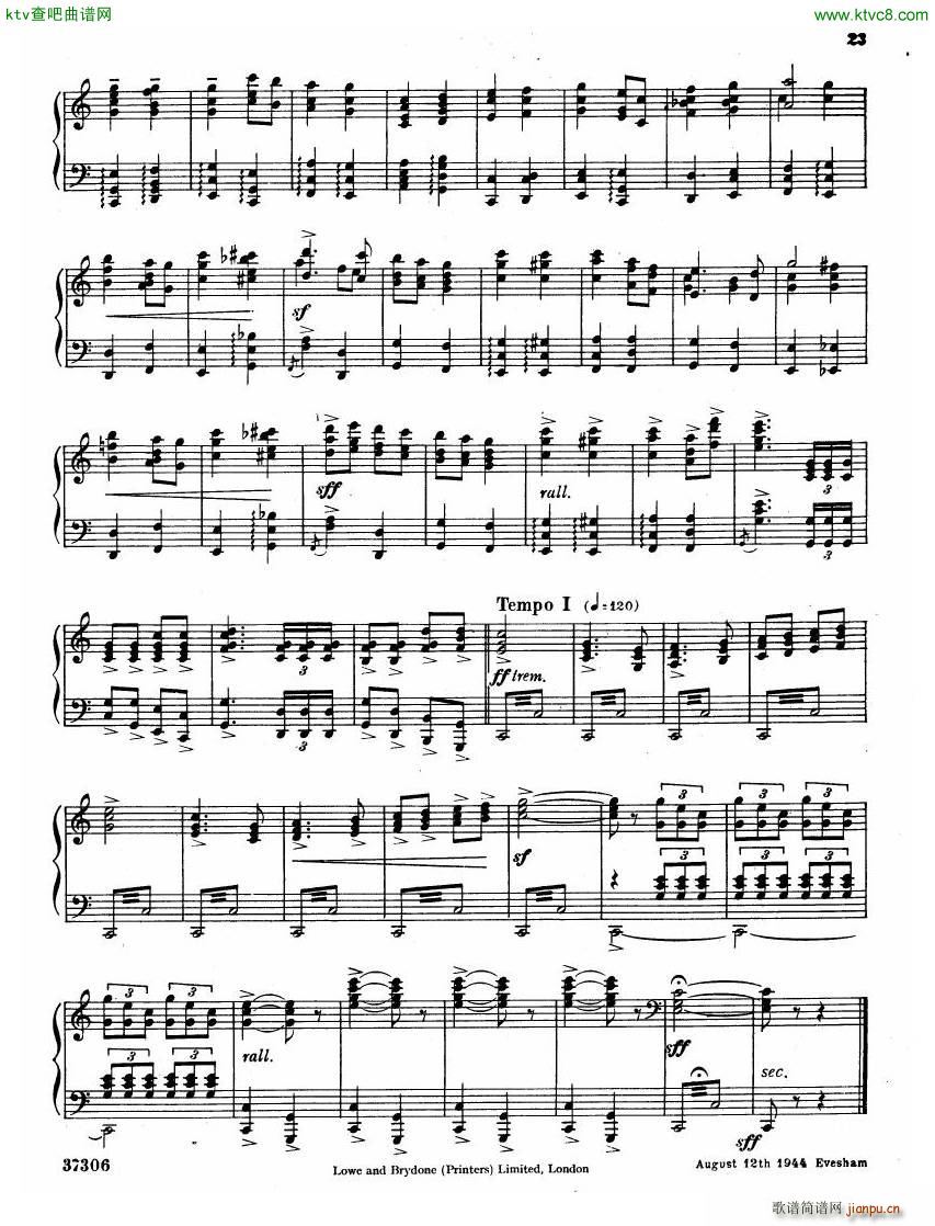 Coates The Three Elizabeths Piano Suite()24