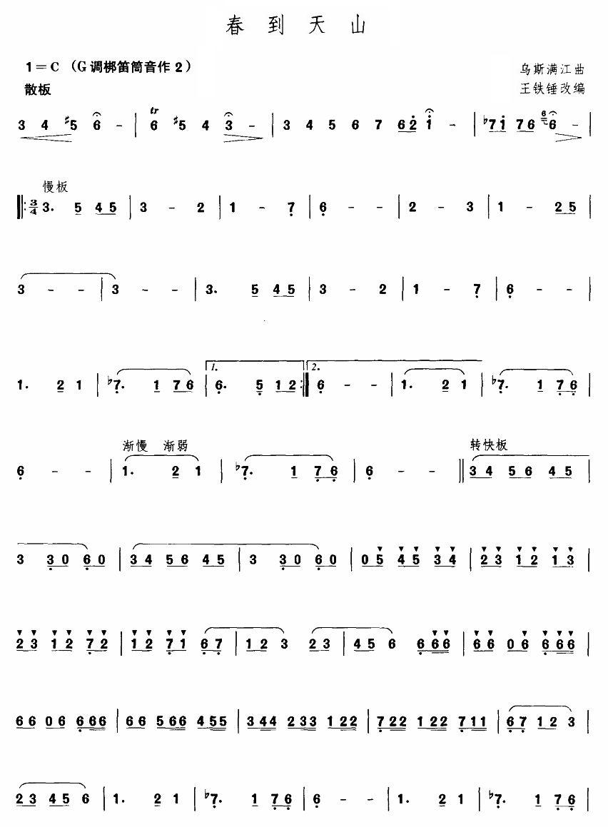 艺术家/歌手:        点击: 其他相关 简谱/曲谱