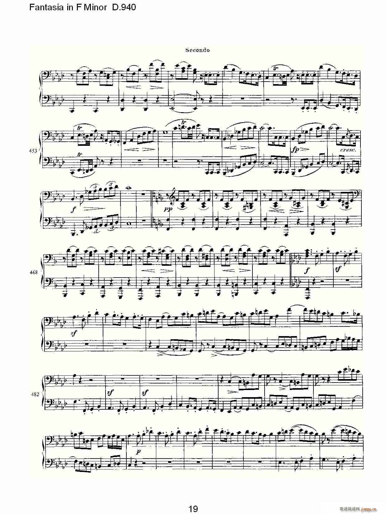 Fantasia in F Minor D.940(ʮּ)19