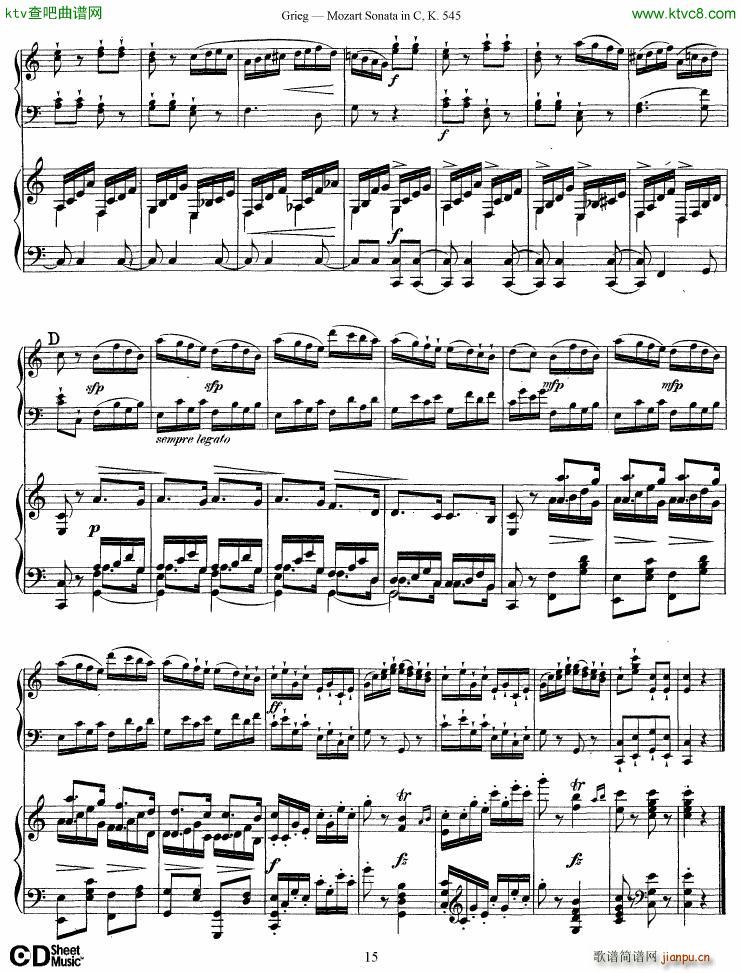 Grieg Mozart sonata KV545 2 pianos()15
