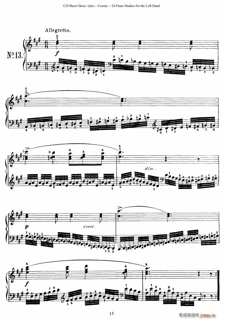 Left Hand Etudes()15