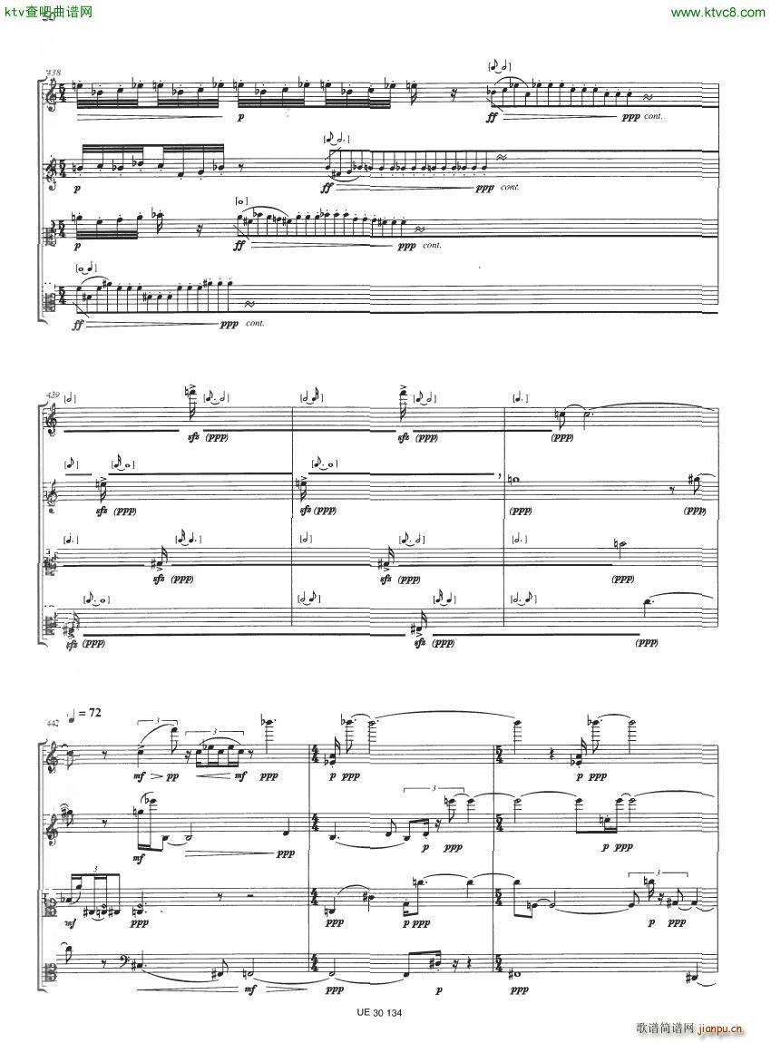 Berio Notturno String Quartet 1993 ()9