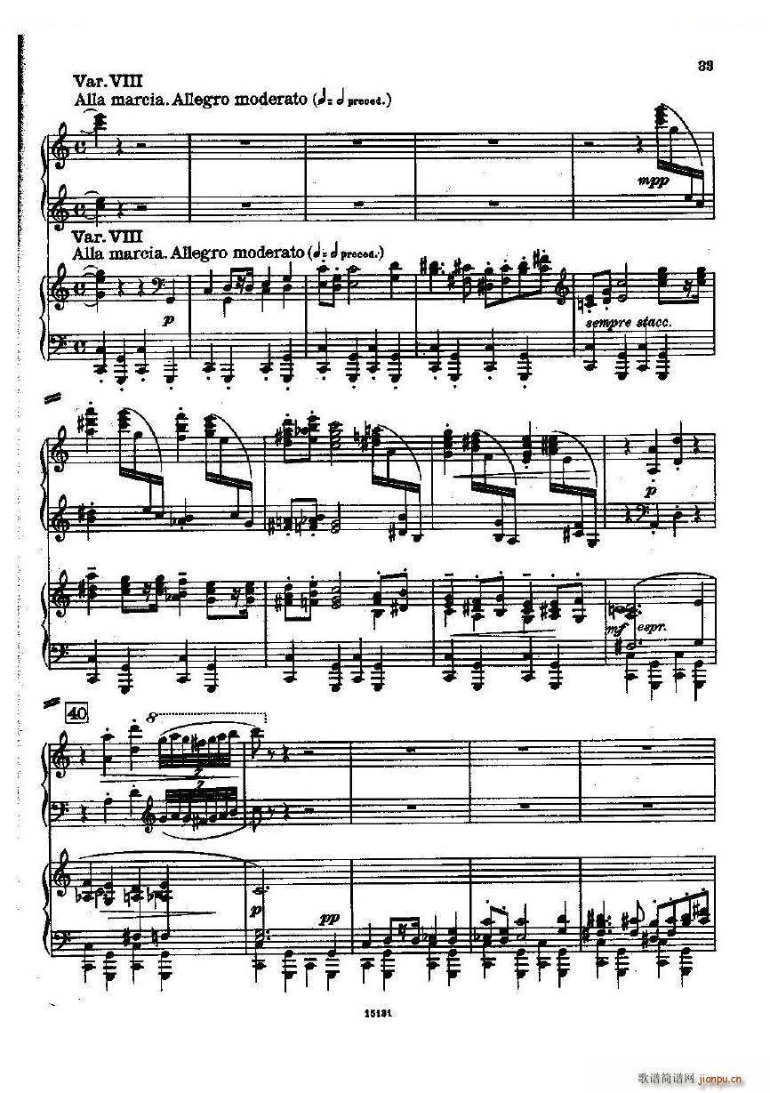 Dohnanyi Variations Nursery Rhyme Op25 һ()33