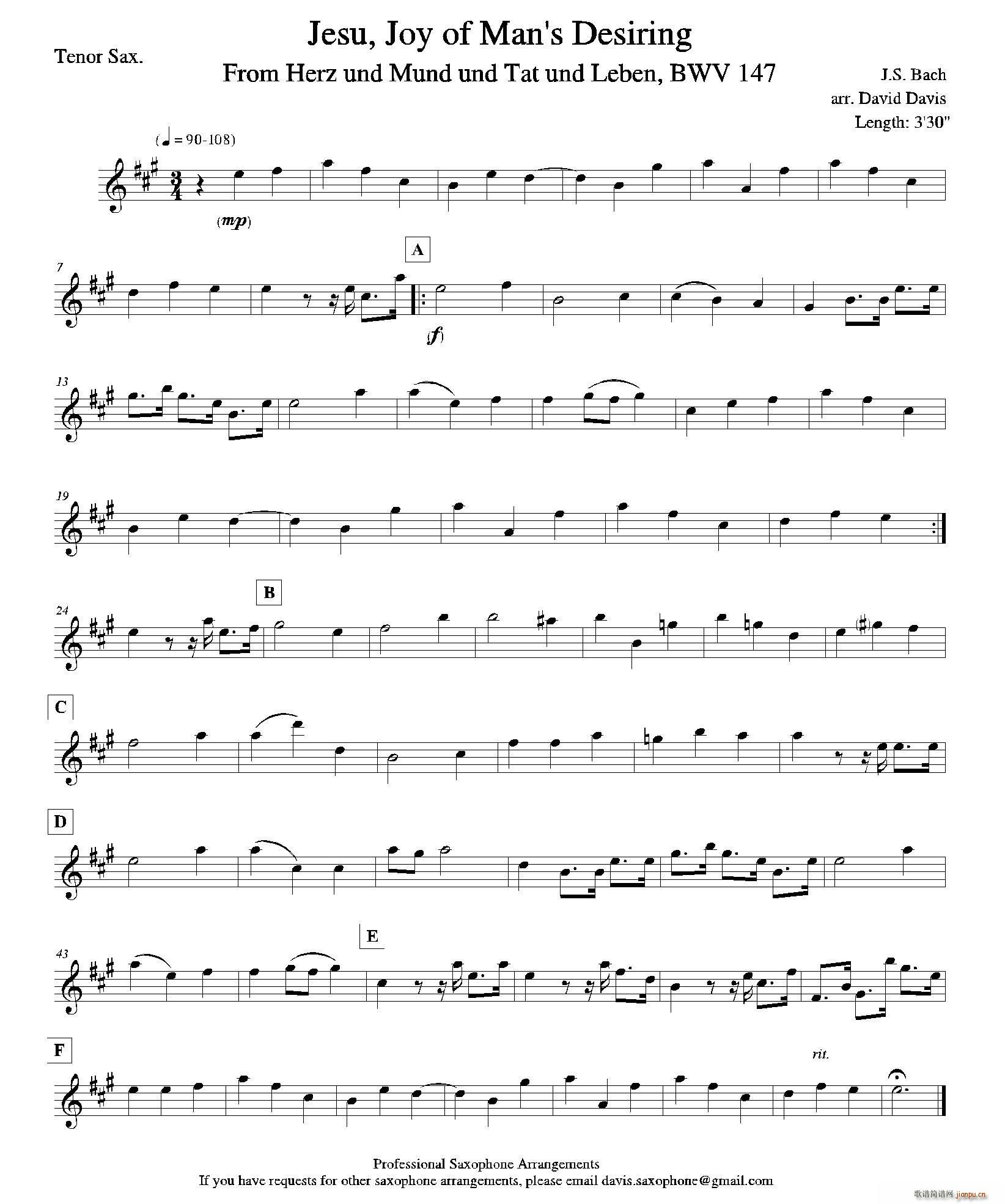 Jesu Joy of Man s Desiring ˹()1