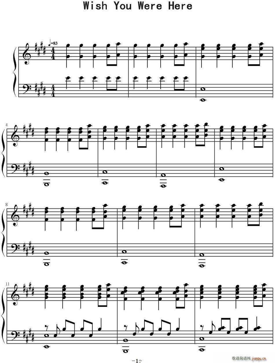 Wish you were here(ʮּ)1