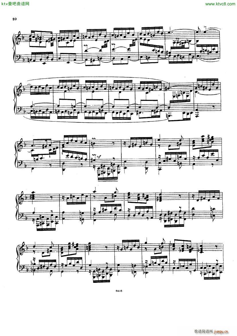 Bach D Albert Prelude Toccata and fugue in f major()3