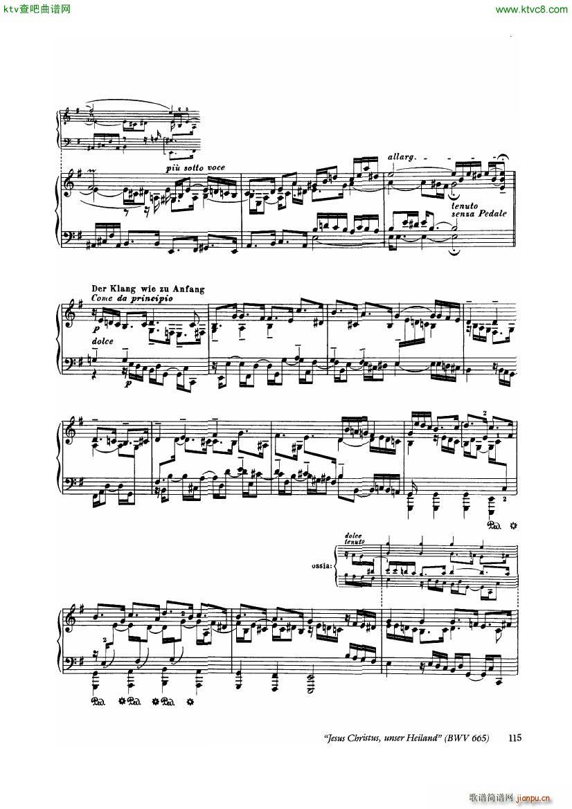 Bach Busoni Ten Chorale Preludes()16