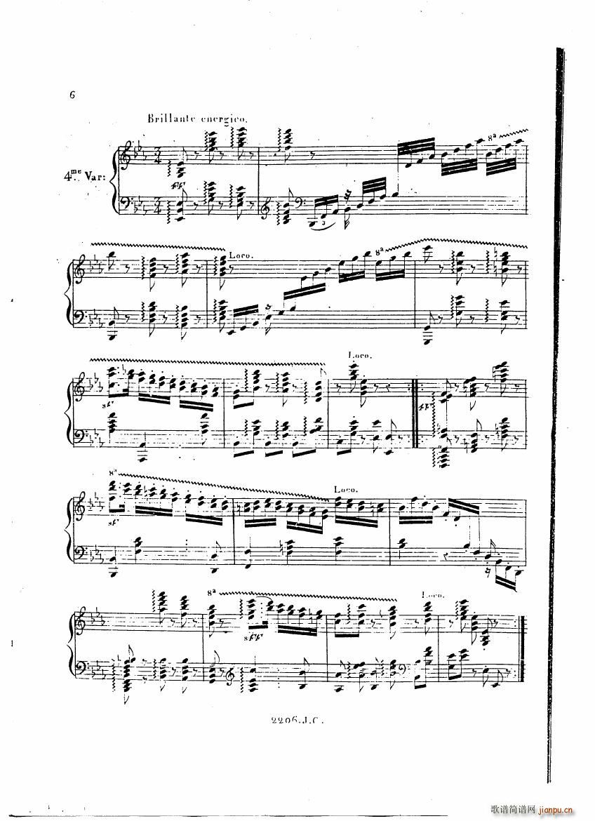 Czerny Variations brillantes()5