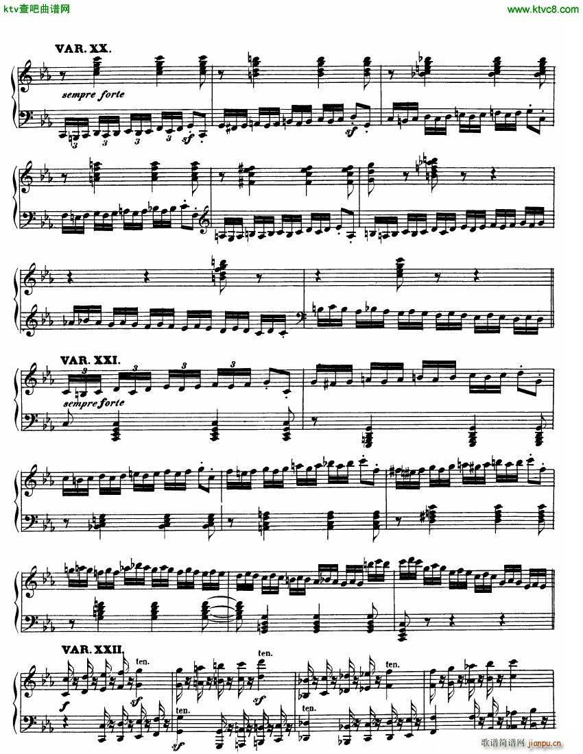 Beethoven WoO 80 32 Variations in C Minor()11