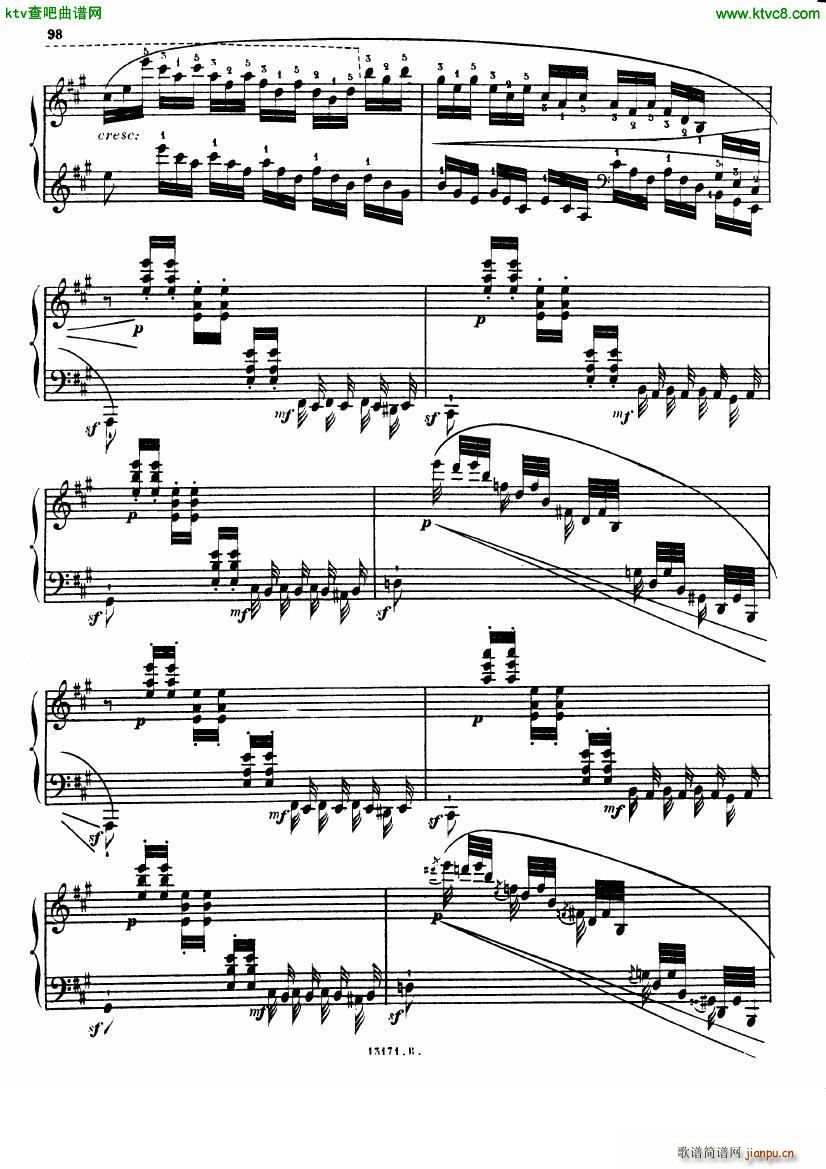 Alkan op 39 12 Etudes in Minor Keys no 10(钢琴谱)7