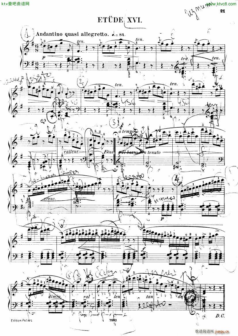 Henri Bertini 1798 1876 25 Easy Etudes Op 100()22
