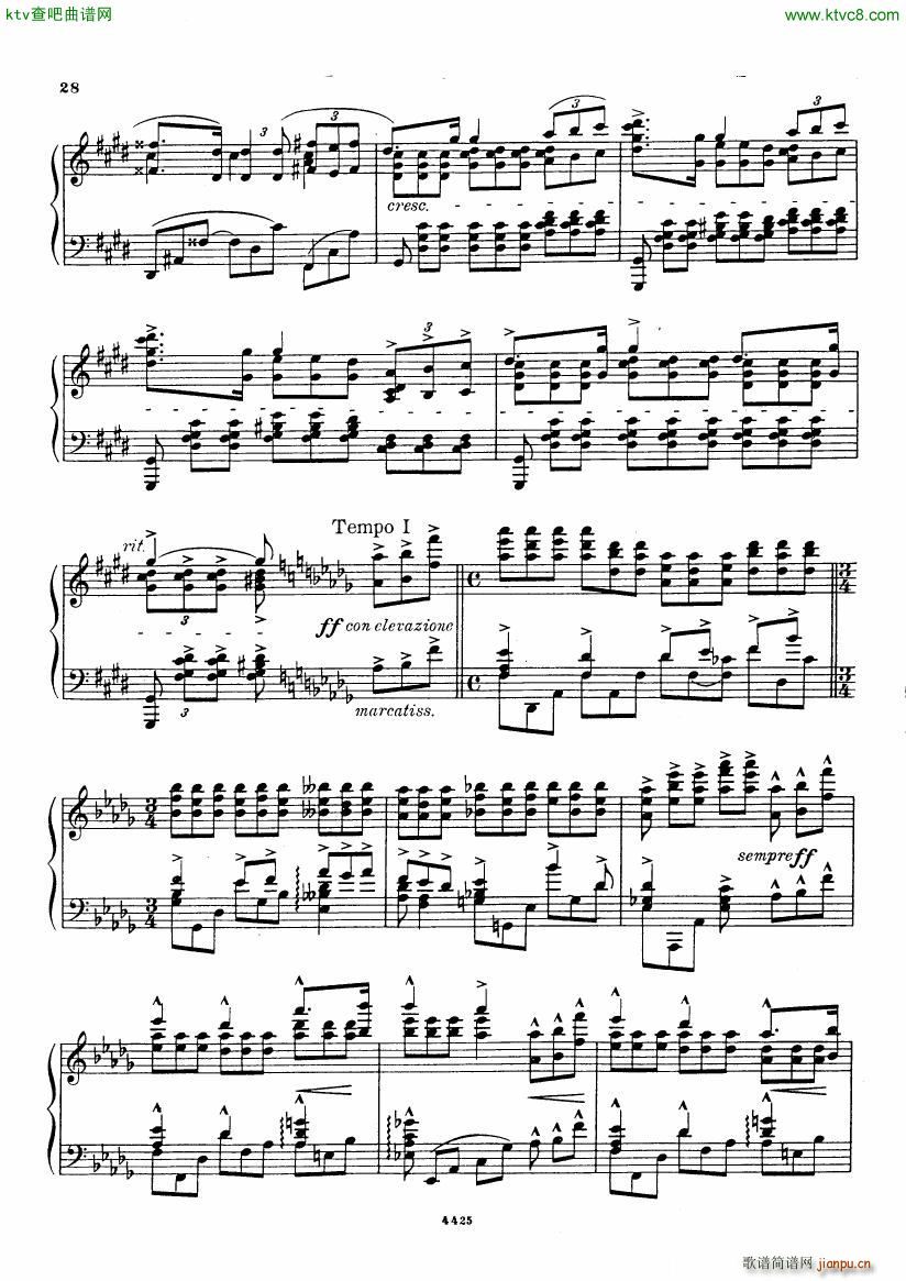 Bortkiewicz 10 Preludes Op 33()28