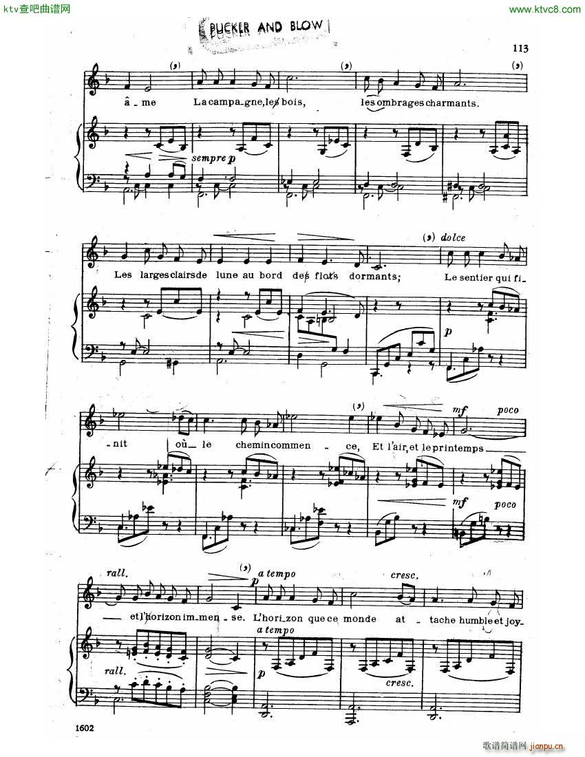 Faure 30 Songs ()5