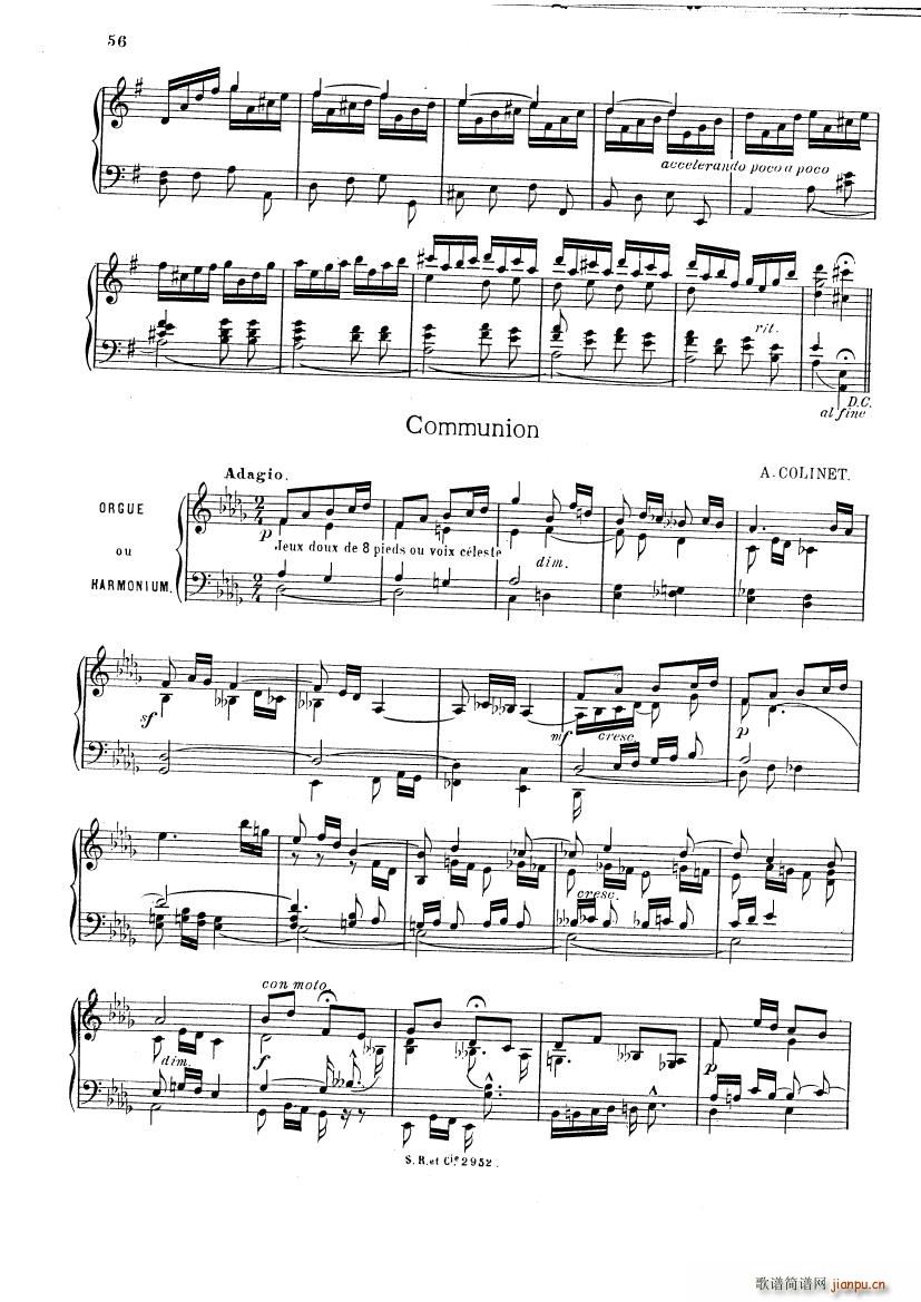 Colinet Toccatina organ()3