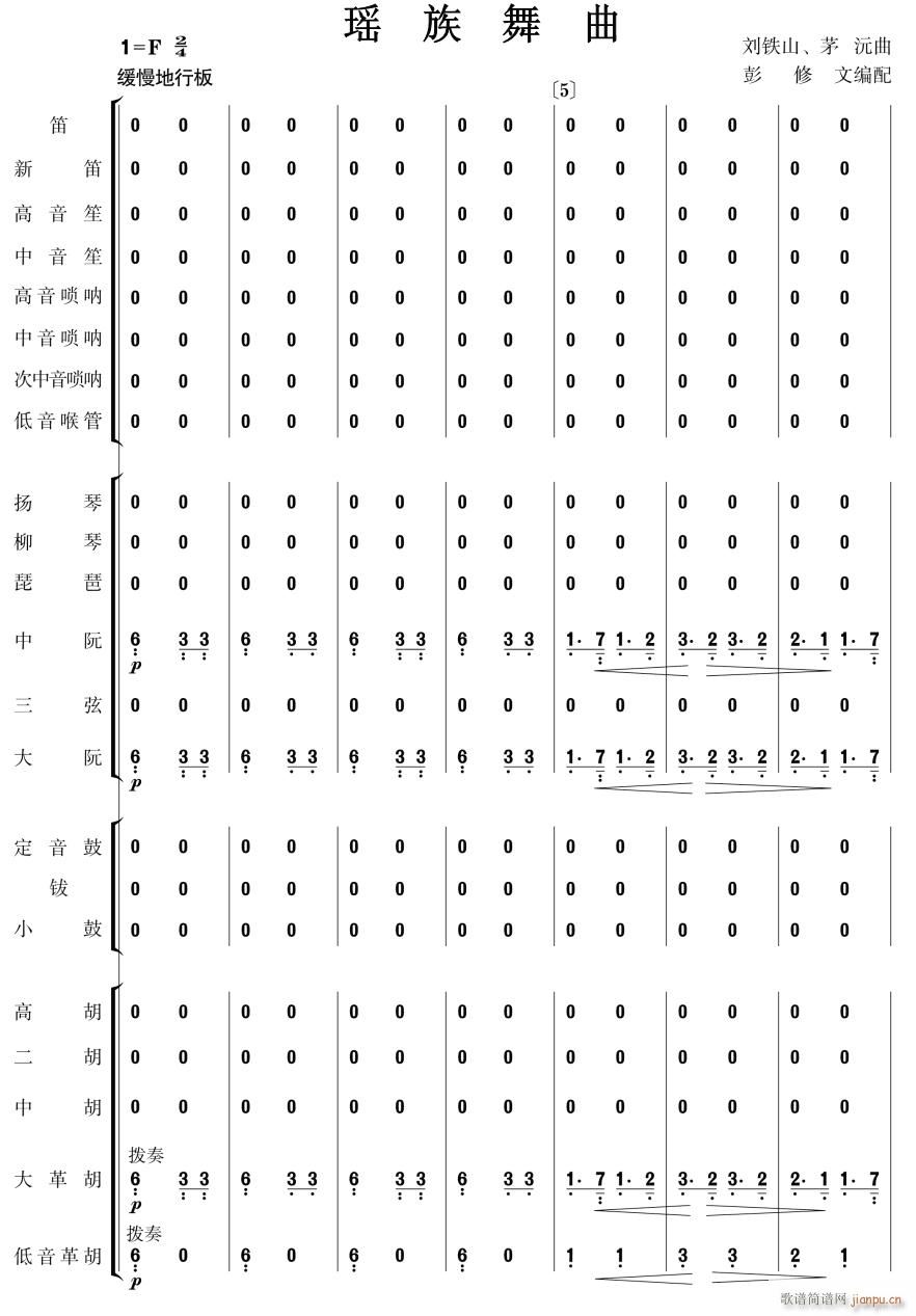 瑶族舞曲(民乐合奏)1