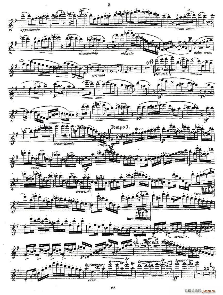 Concertstck . Op. 3. - flute part only(ʮּ)3
