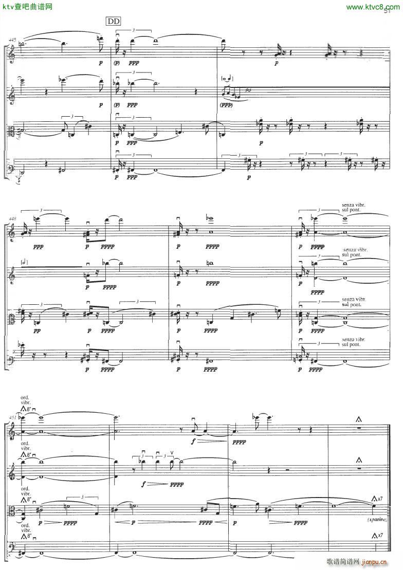 Berio Notturno String Quartet 1993 ()10