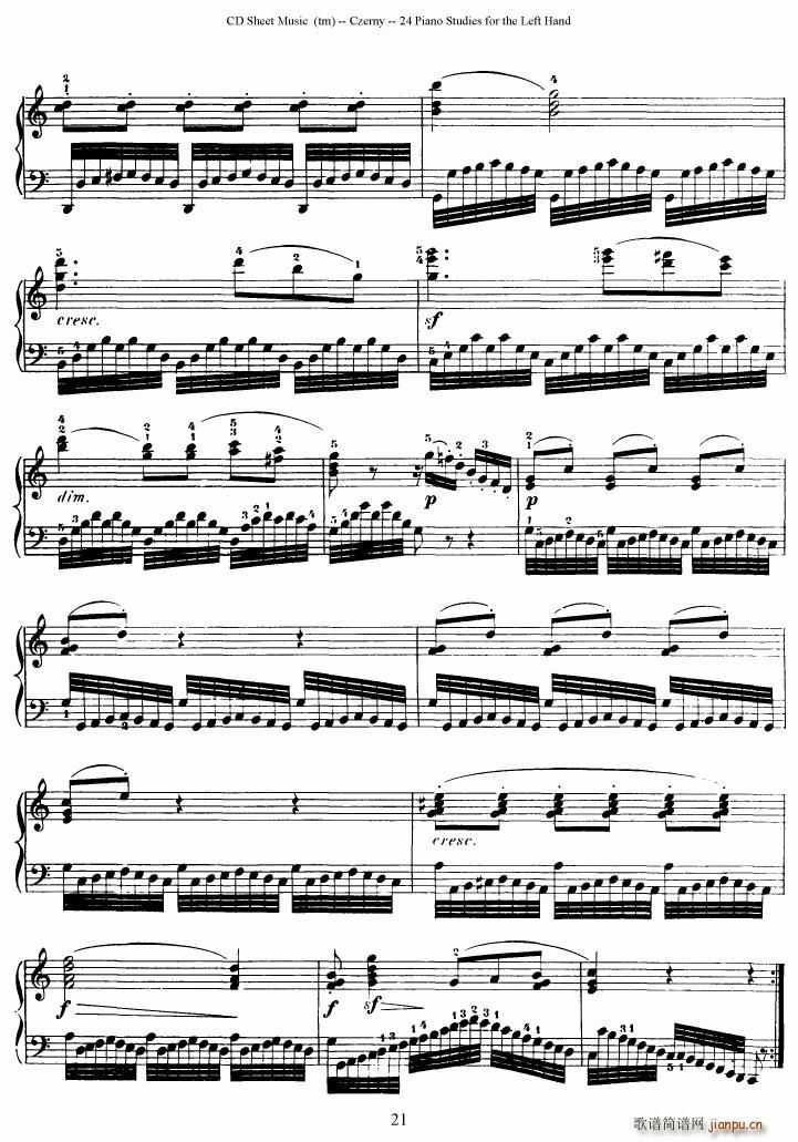 Left Hand Etudes()21