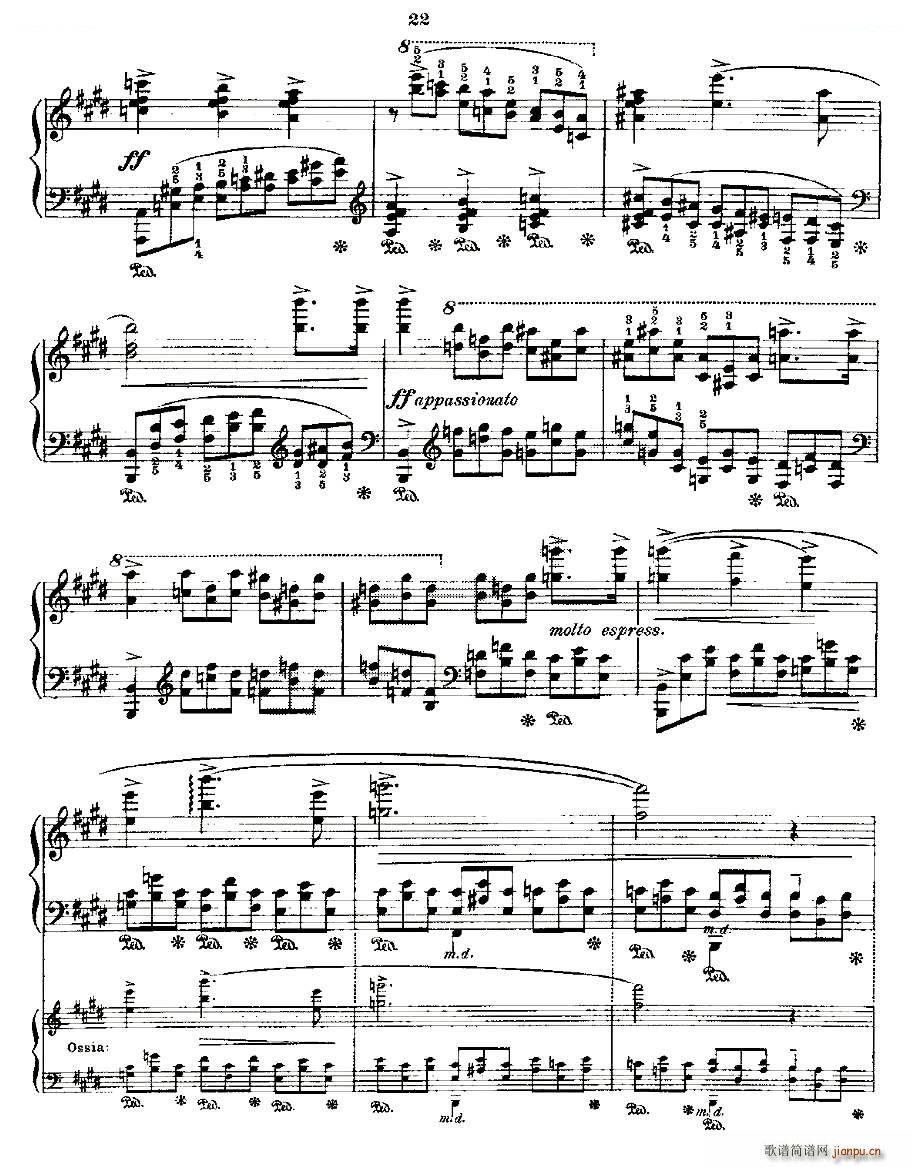 Ф ϰ Fr Chopin Op 25 No5 1()6