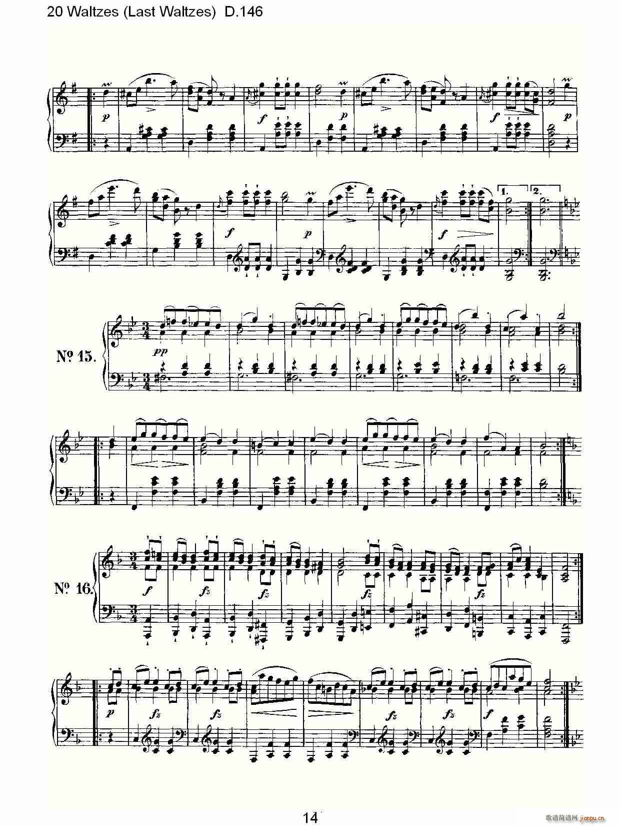 20 Waltzes(ʮּ)14