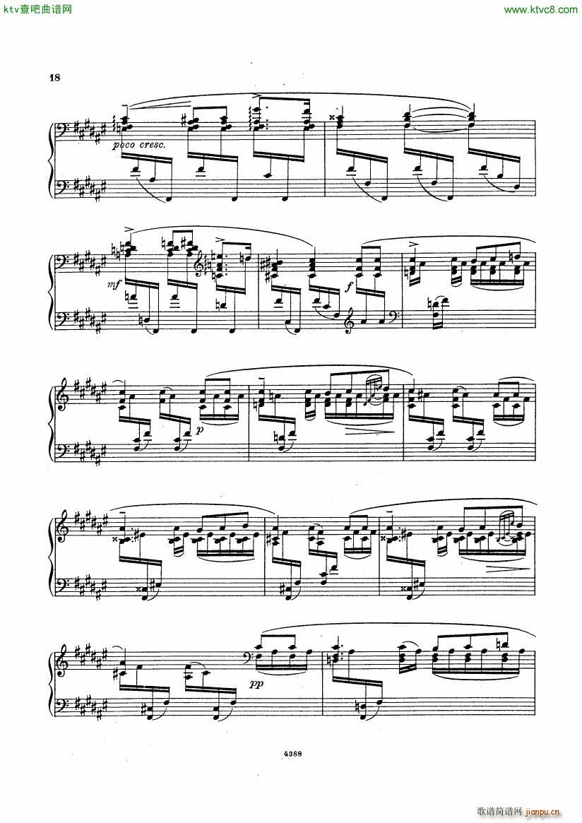 Bortkiewicz Op29 12 Etudes Nouvelles Book 1()17