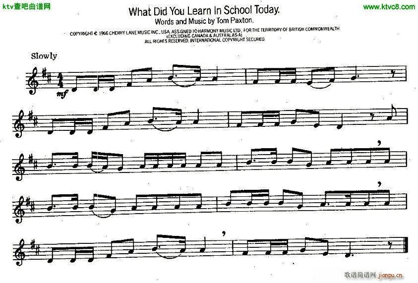 What Did You Learn In School Today(ʮּ)1