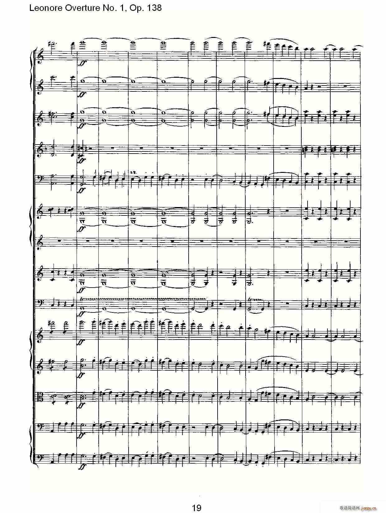 Leonore Overture No. 1, Op. 138(ʮּ)19