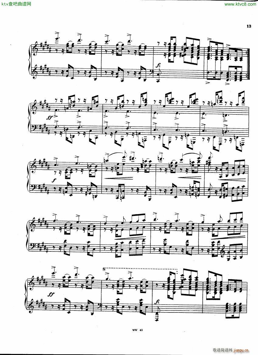 Herzogenberg 8 Variations op 1 3()12