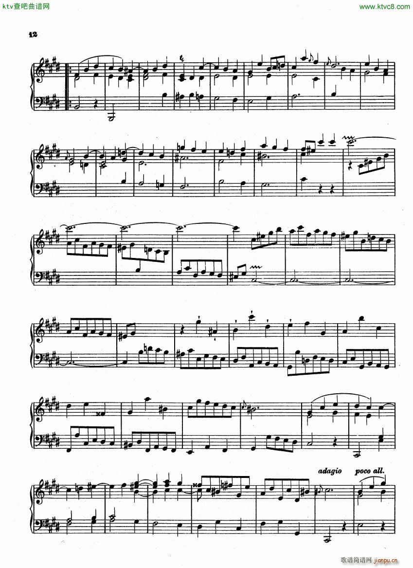 Bach CPE 6 Prussian Sonatas()12