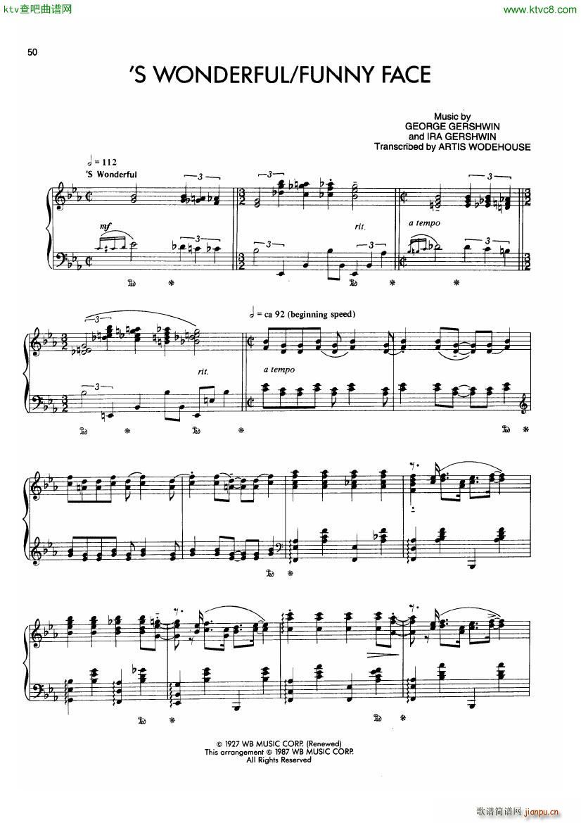 Gershwin wodehouse wonderful()1