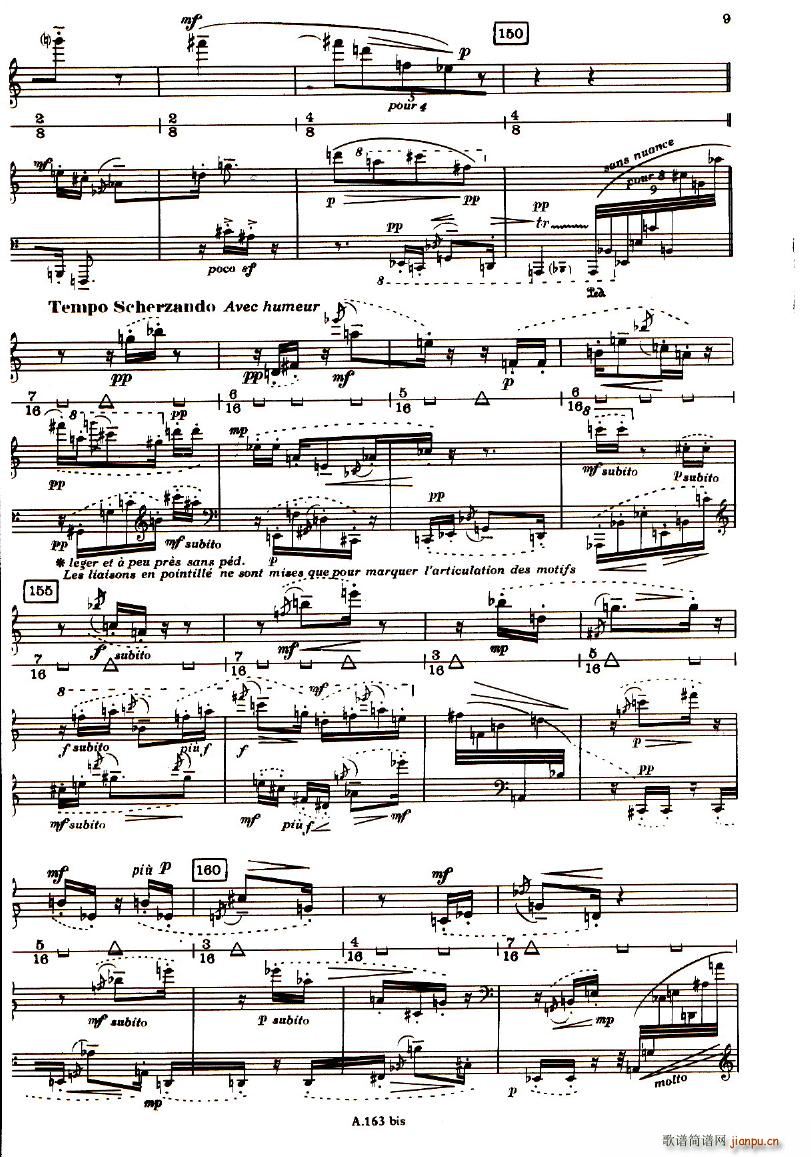 Boulez Sonatine Pour Flute Et Piano()9