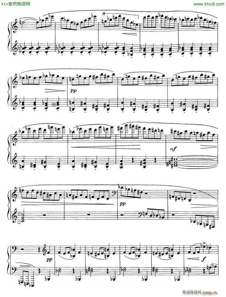h曲谱_钢琴简单曲谱(3)