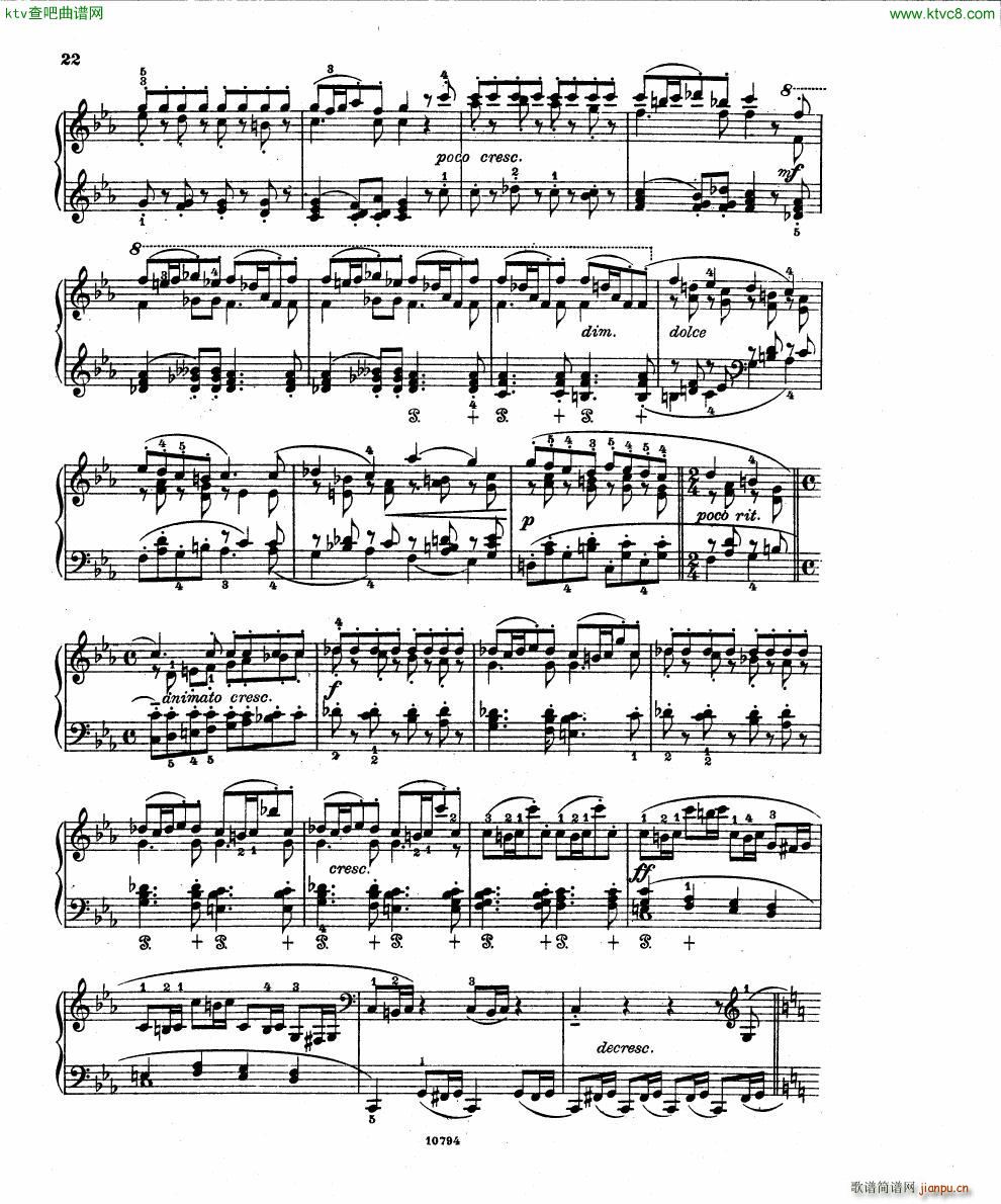 Fuchs Robert Improvisation pour clavier op 11()20