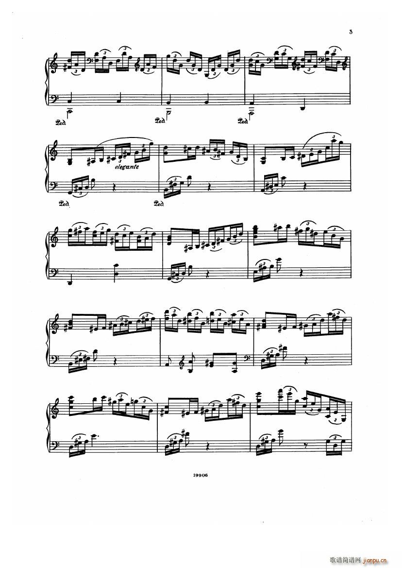 Albeniz op 65 Etudes no 1 7()3