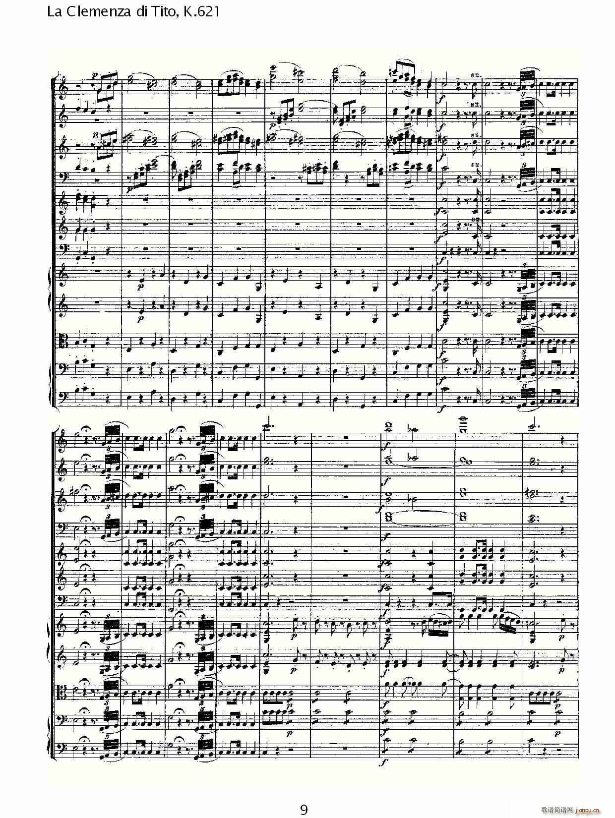 La Clemenza di Tito,K.621(ʮּ)9