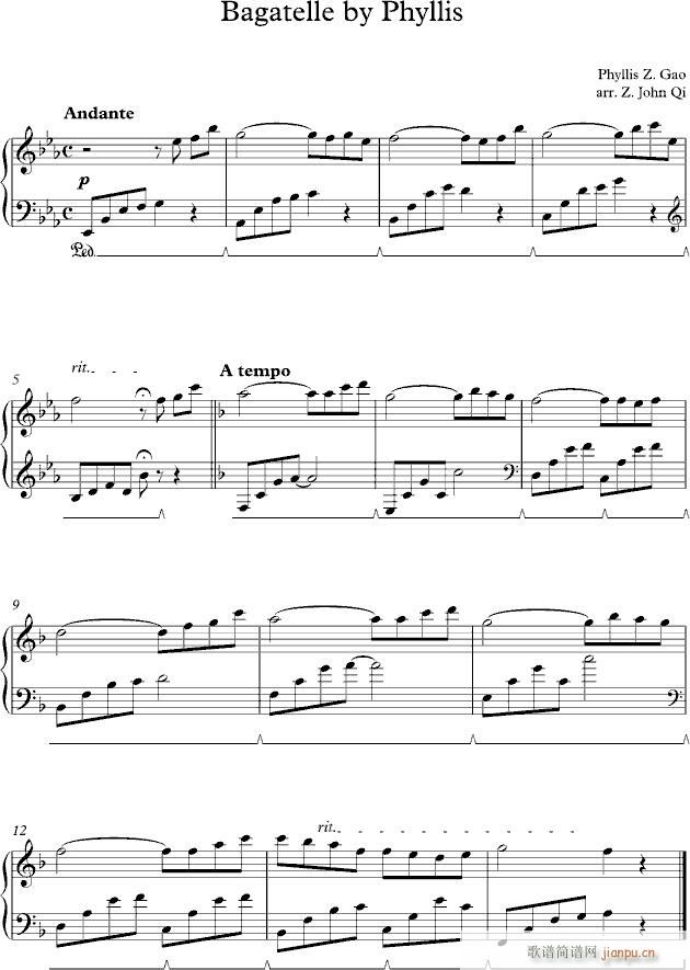 Bagatelle by Phyllis No. 2()1