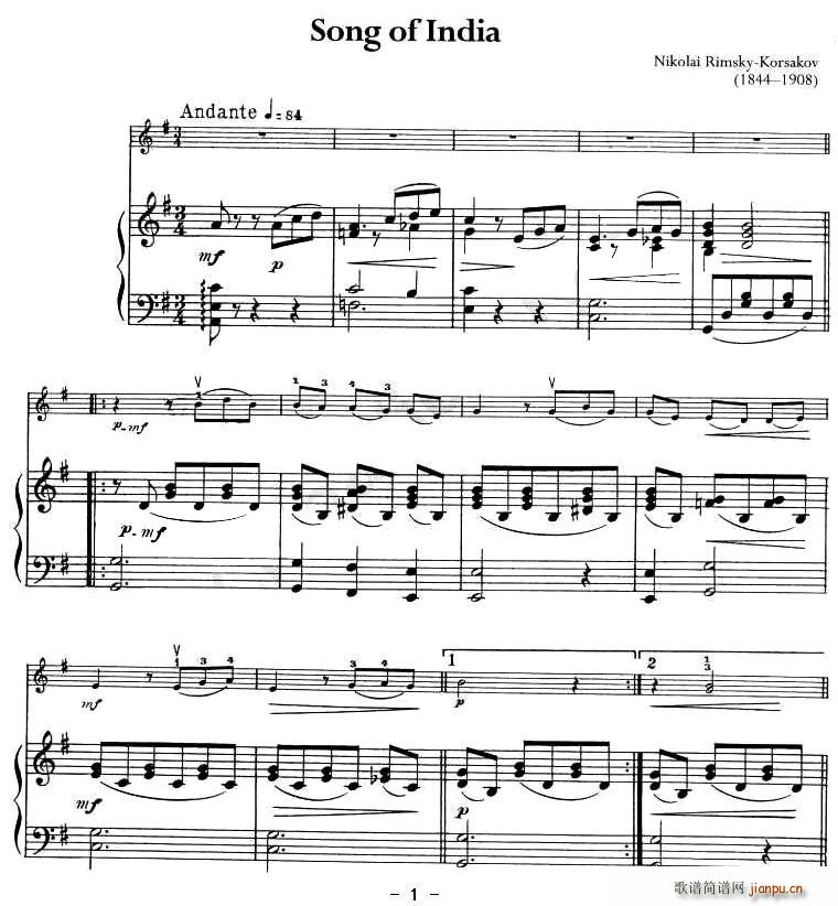 Song of India(С)1