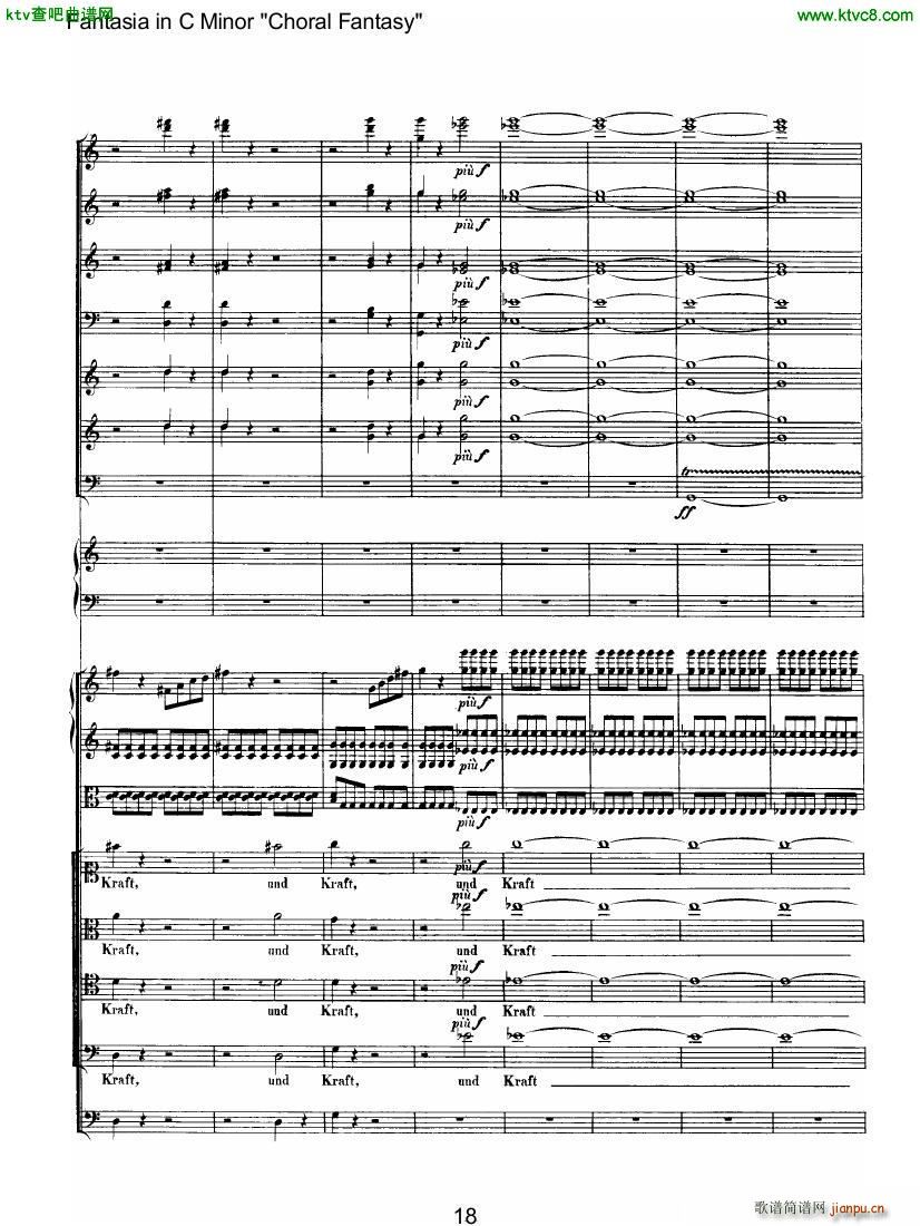 Beethoven op 80 Choral Fantasy ()3