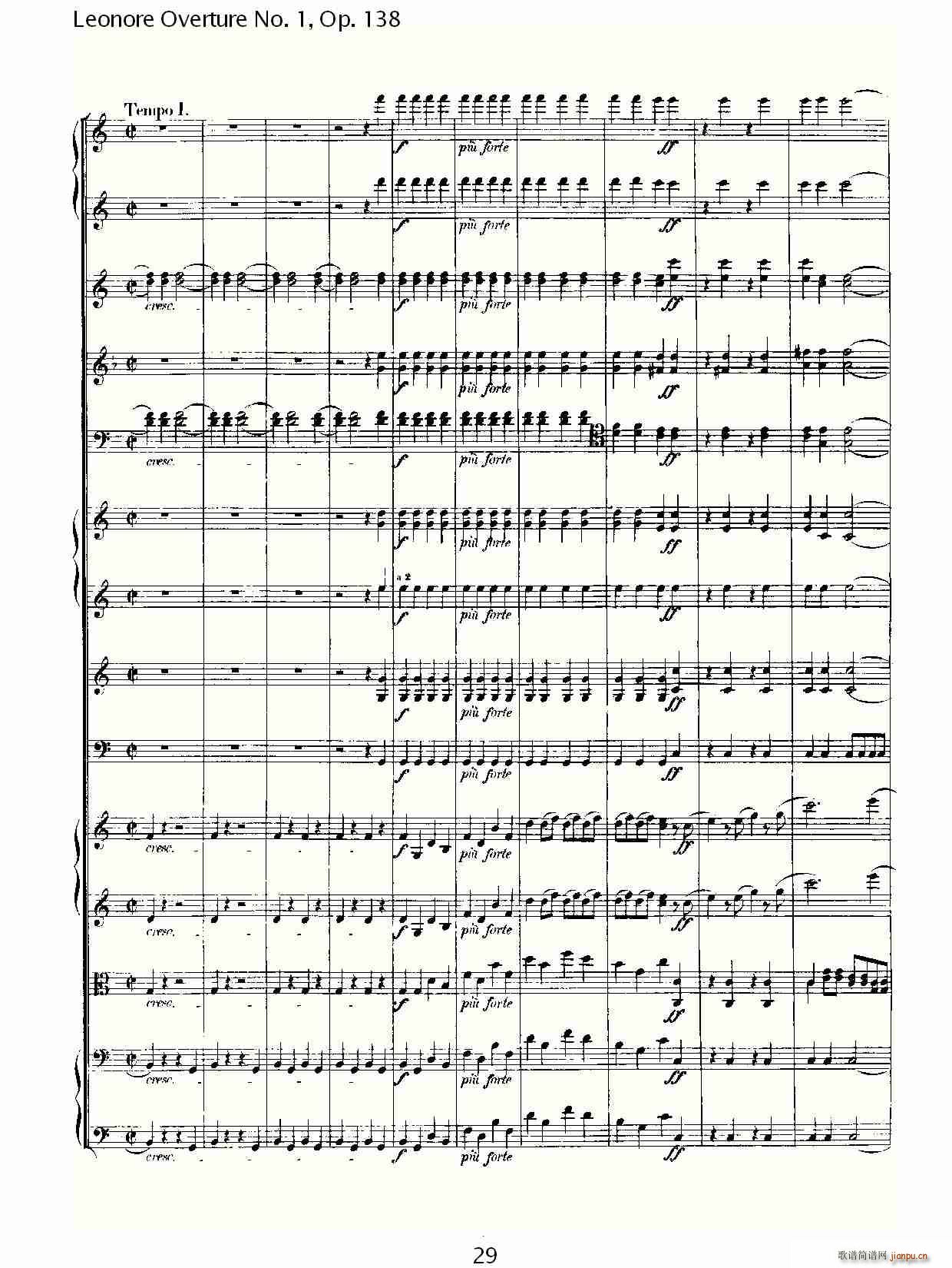 Leonore Overture No. 1, Op. 138(ʮּ)29