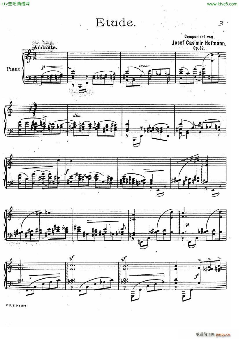 hofman etude lefthand()1