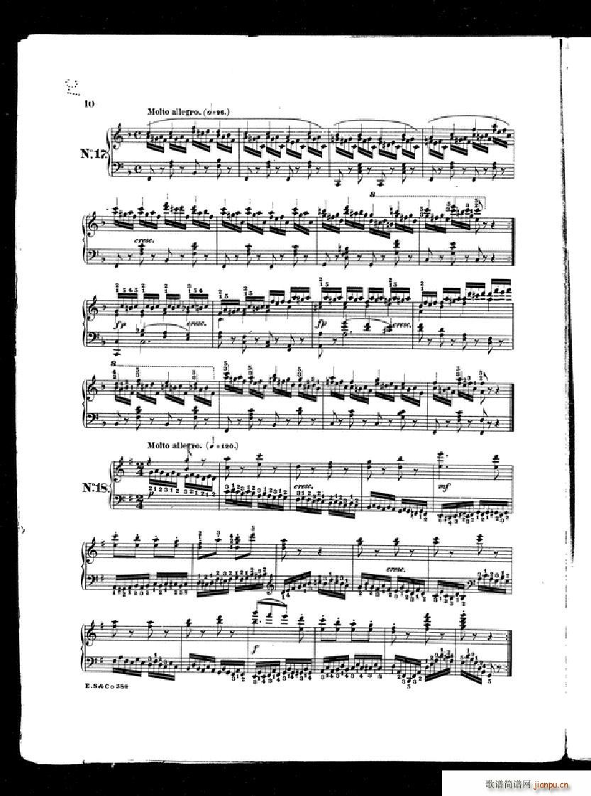 Czerny School of Velocity book 2 Op 299()9