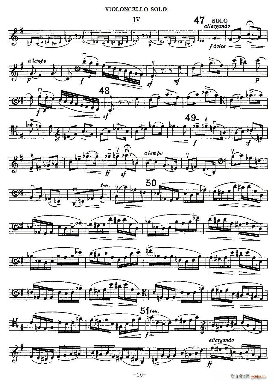 Edward Elgar Concerto e Minor Op85 For Cello(ʮּ)10
