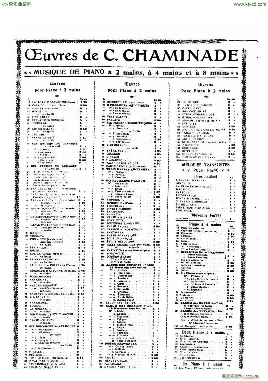 Chaminade 21 PianoSonata()27