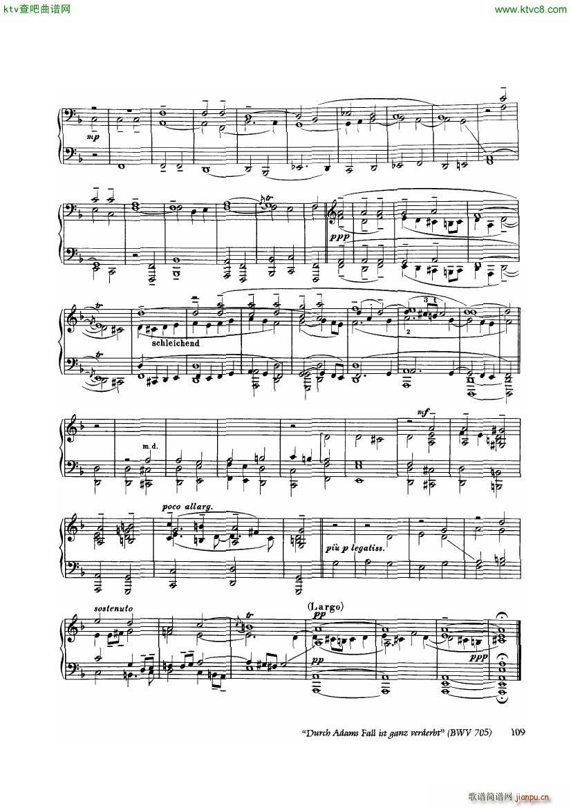 Bach Busoni Ten Chorale Preludes()23