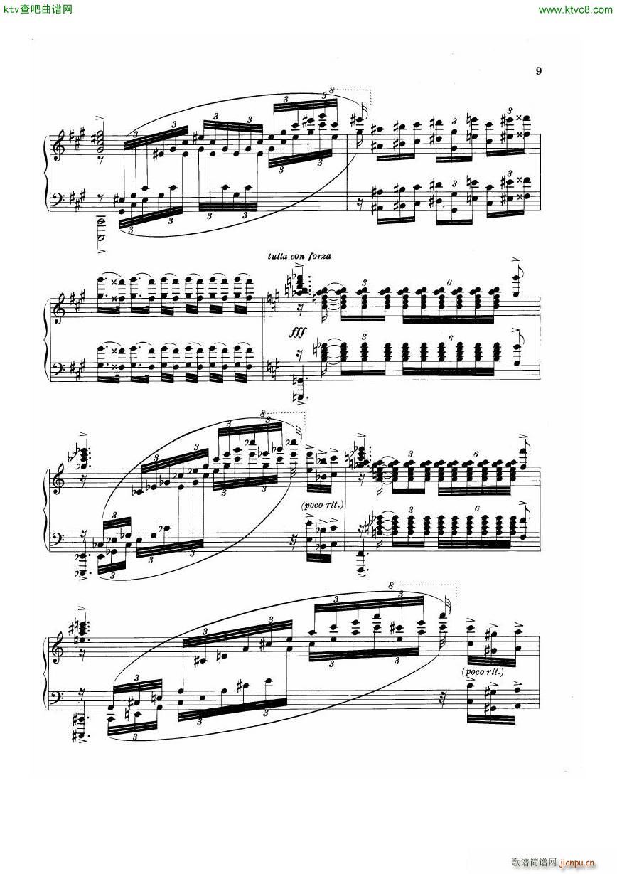 Dohnnyi op 11 Four Rhapsodies()25