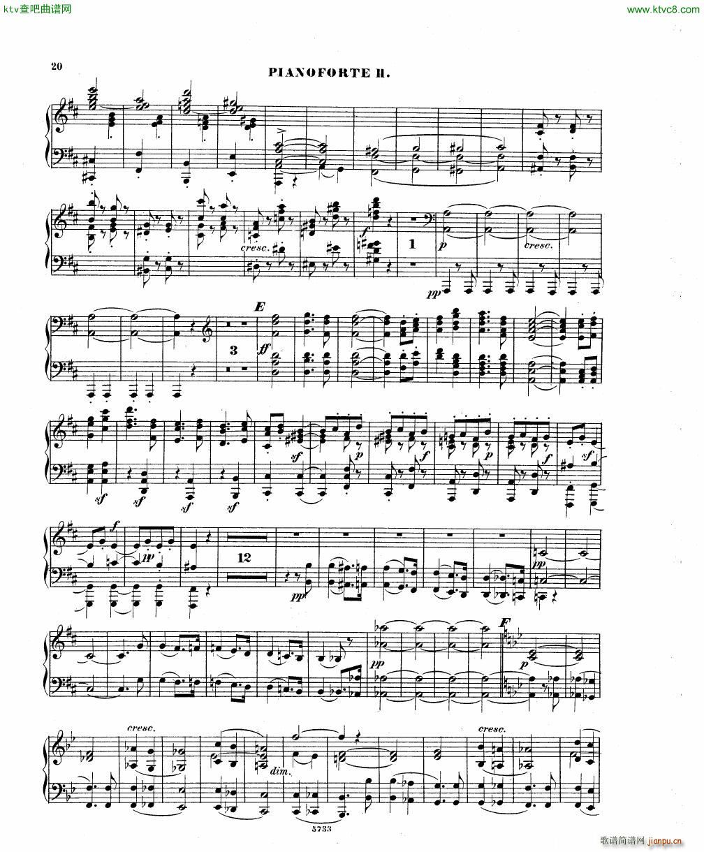 Fuchs Piano concerto Op 27 II()19